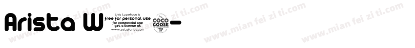 Arista W05字体转换